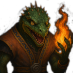 Krokoan Sorcerer - Fire