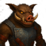 Young Warthog