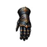 Obsidian Plate Guantlets