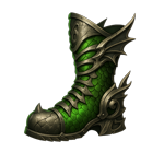 Green Dragon Greaves