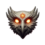 Sun God Visage